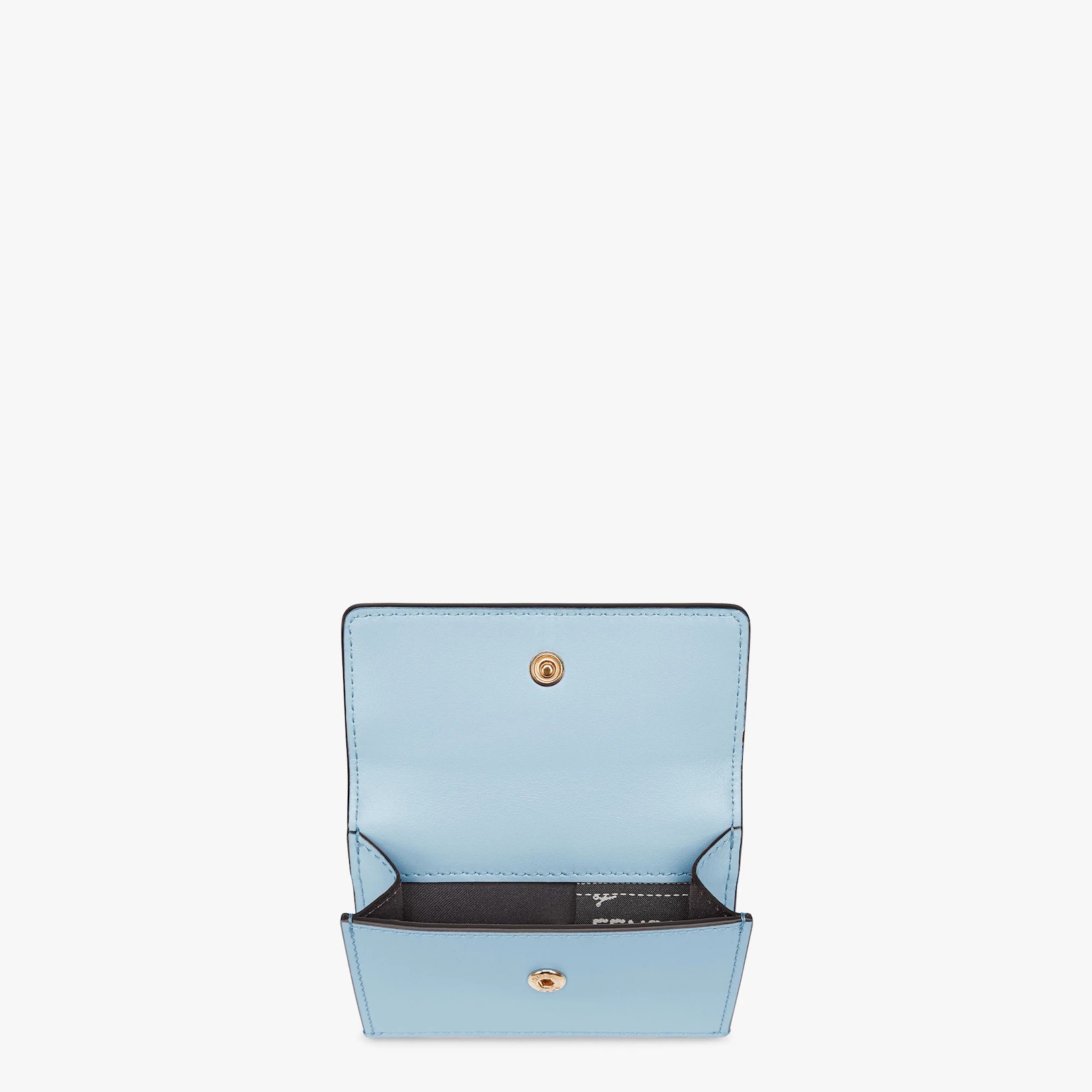 Compact Fendi Roma tri-fold wallet, with large internal compartment for banknotes, three concealed c - 3