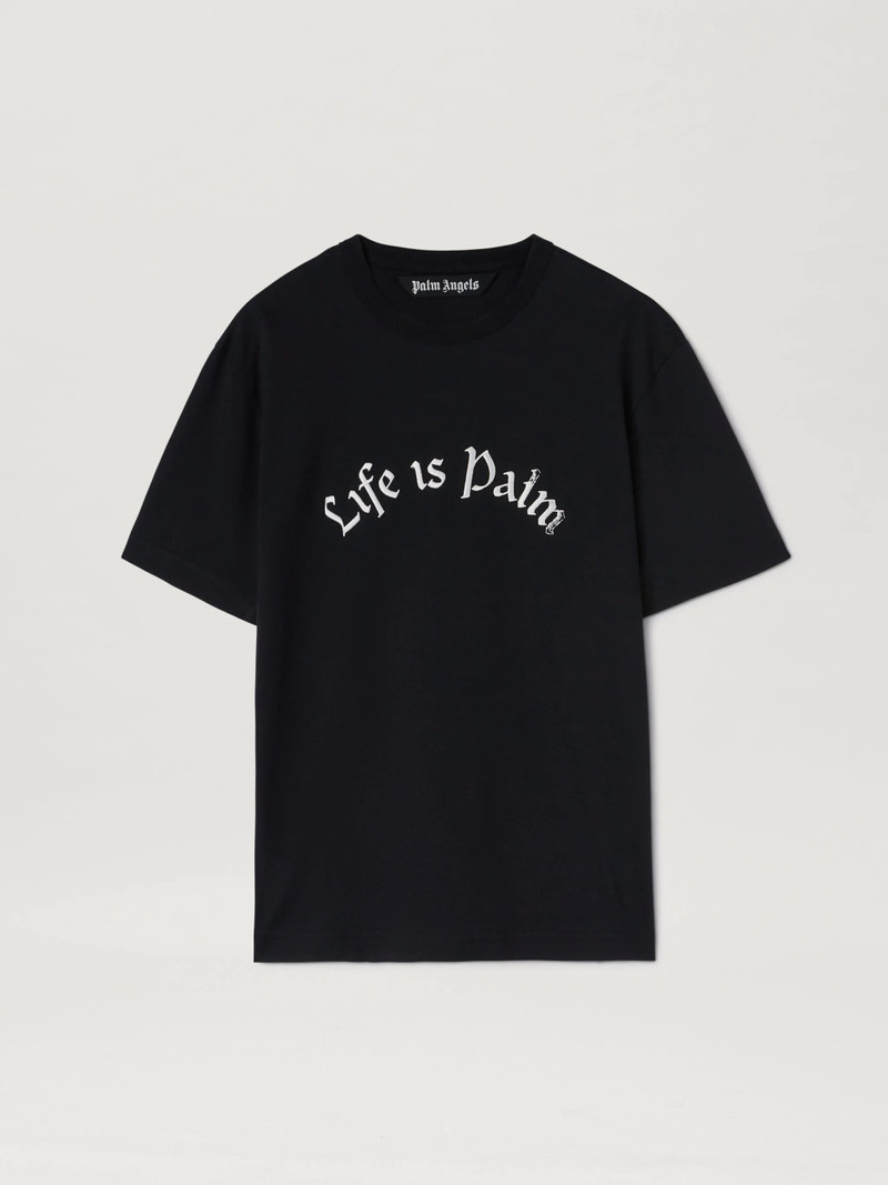 LIFE IS PALM FITTED TEE - 1