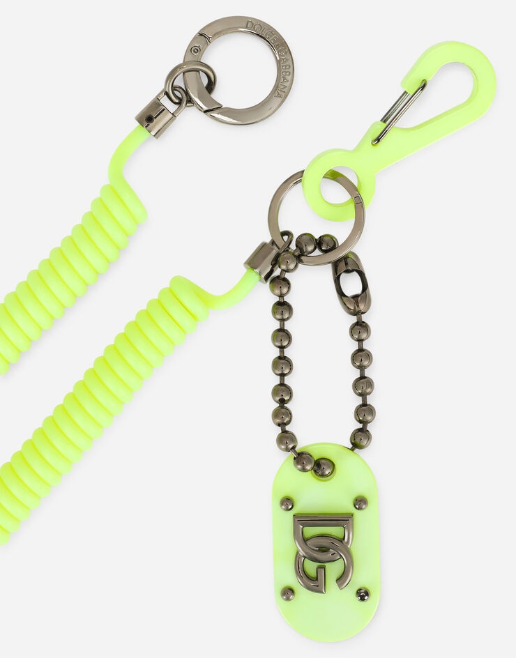 Neon rubber keychain - 3