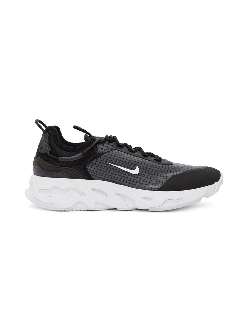 Black React Live Sneakers - 1