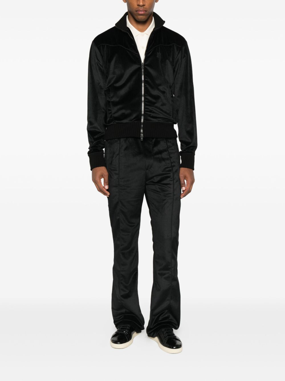 VELOUR ZIP-UP JACKET - 5