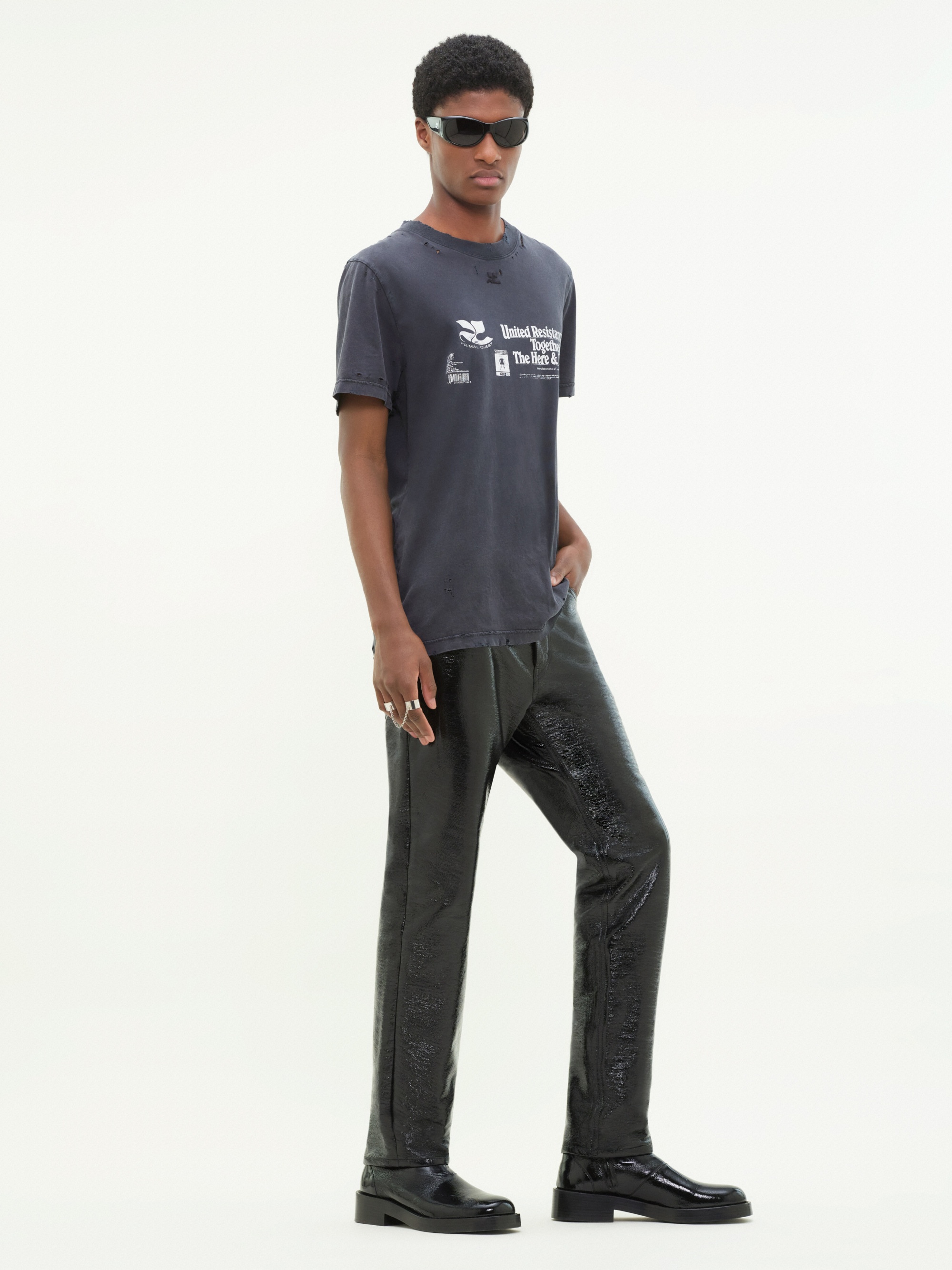 DESTROYED PRINTED T-SHIRT - 3