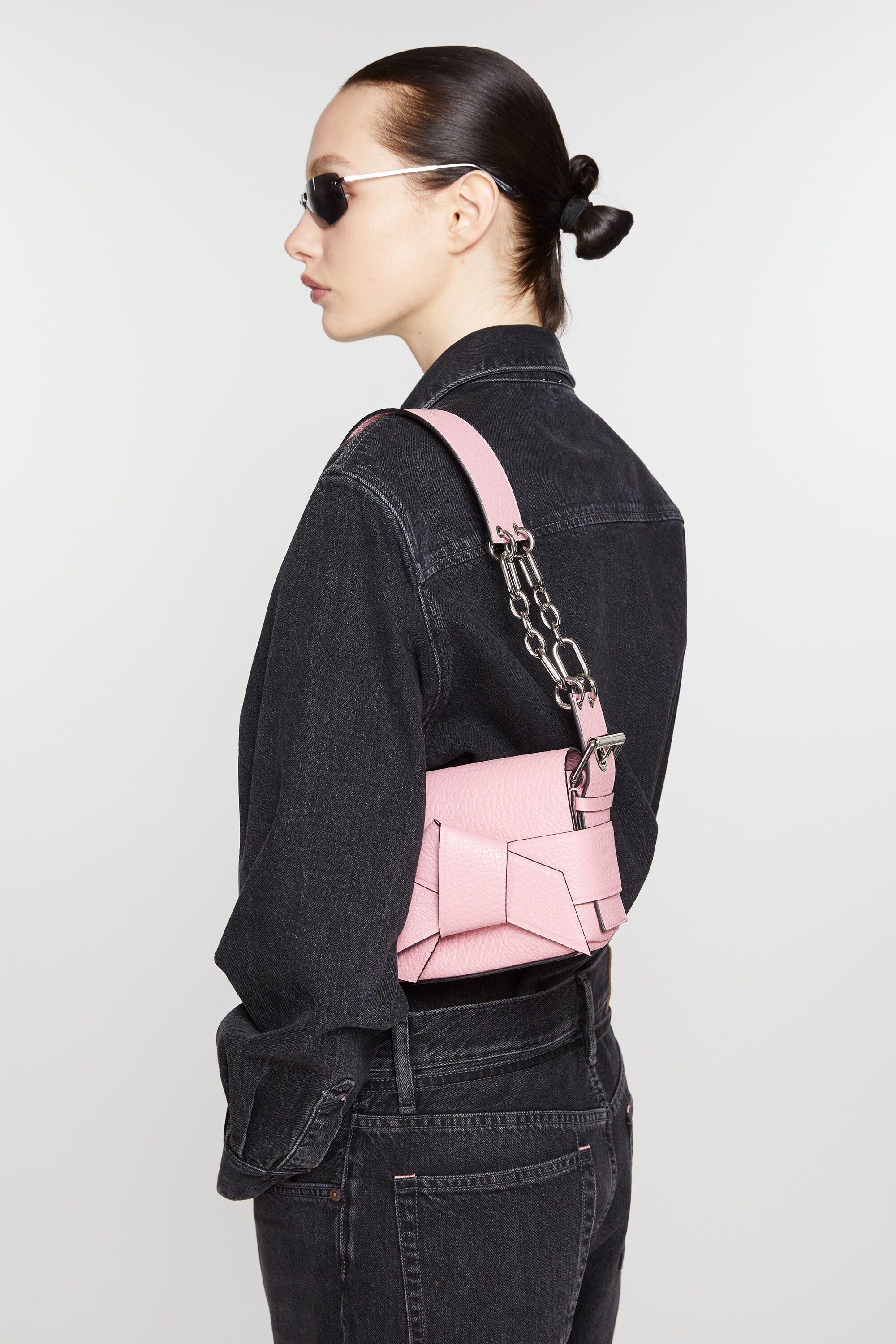 Musubi shoulder bag - Rose pink - 2