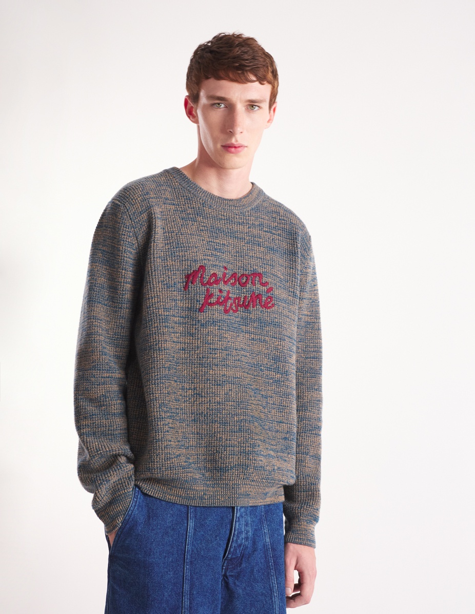 MAISON KITSUNE HANDWRITING COMFORT JUMPER - 3