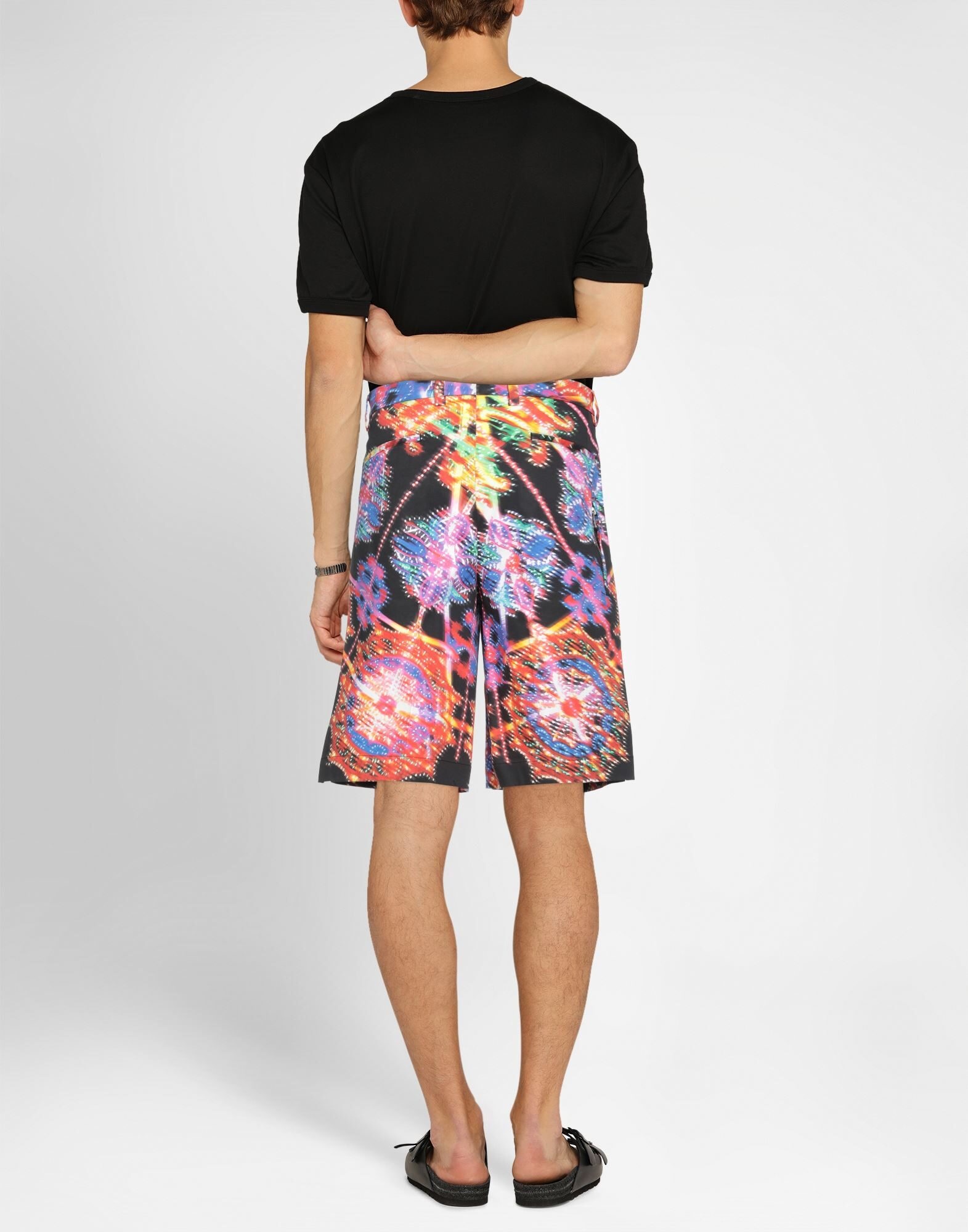 Black Men's Shorts & Bermuda - 3