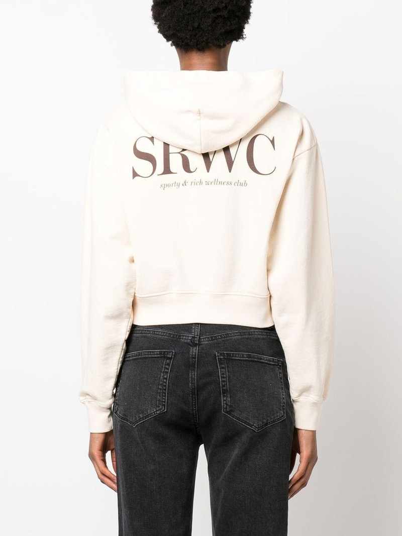 로고 인쇄 면 hoodie 4