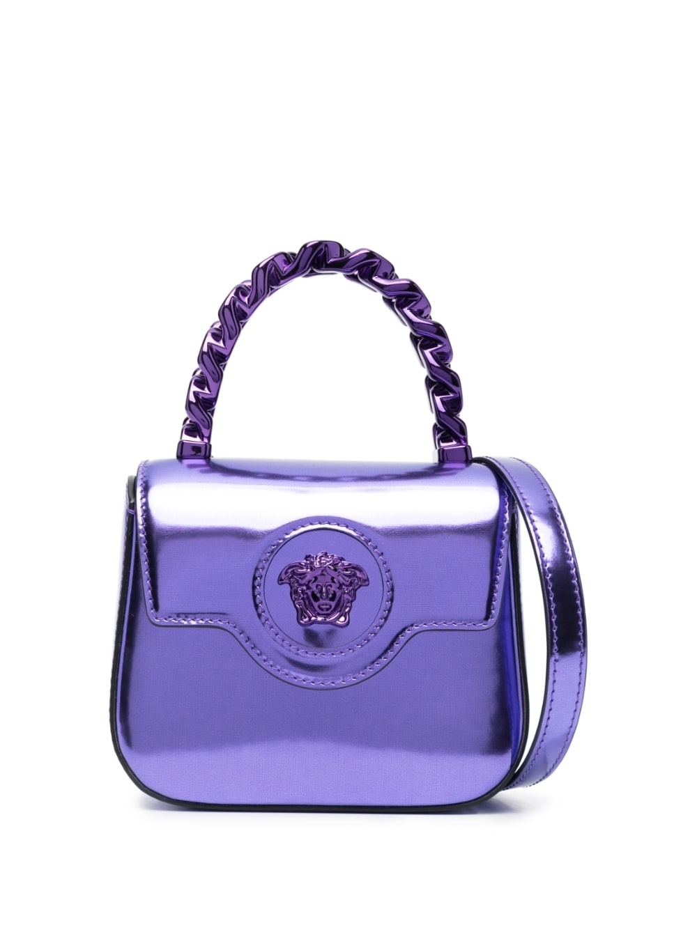 mini La Medusa leather bag - 1