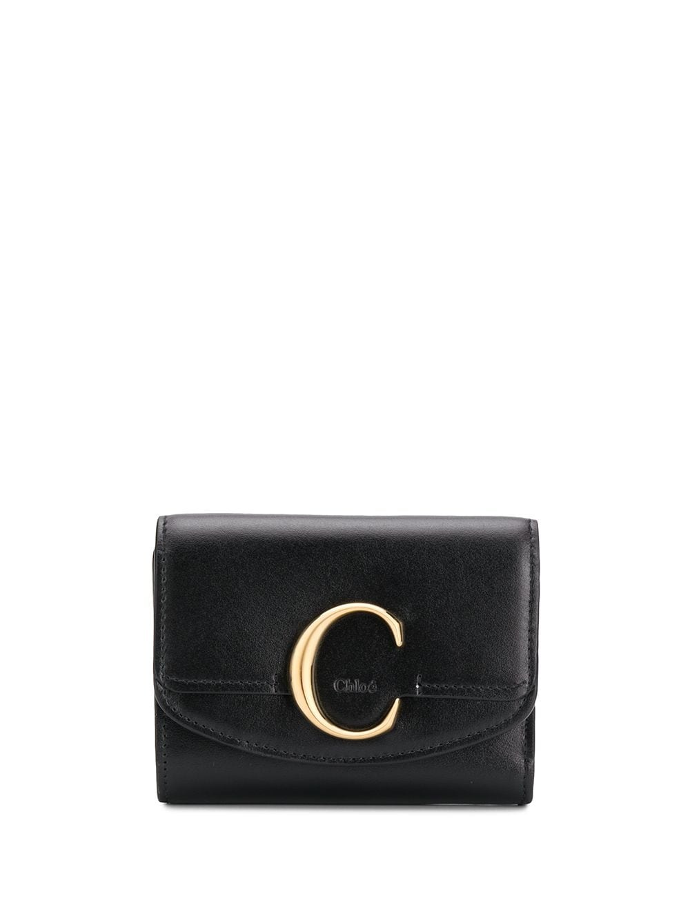 Chloé C mini trifold wallet - 1