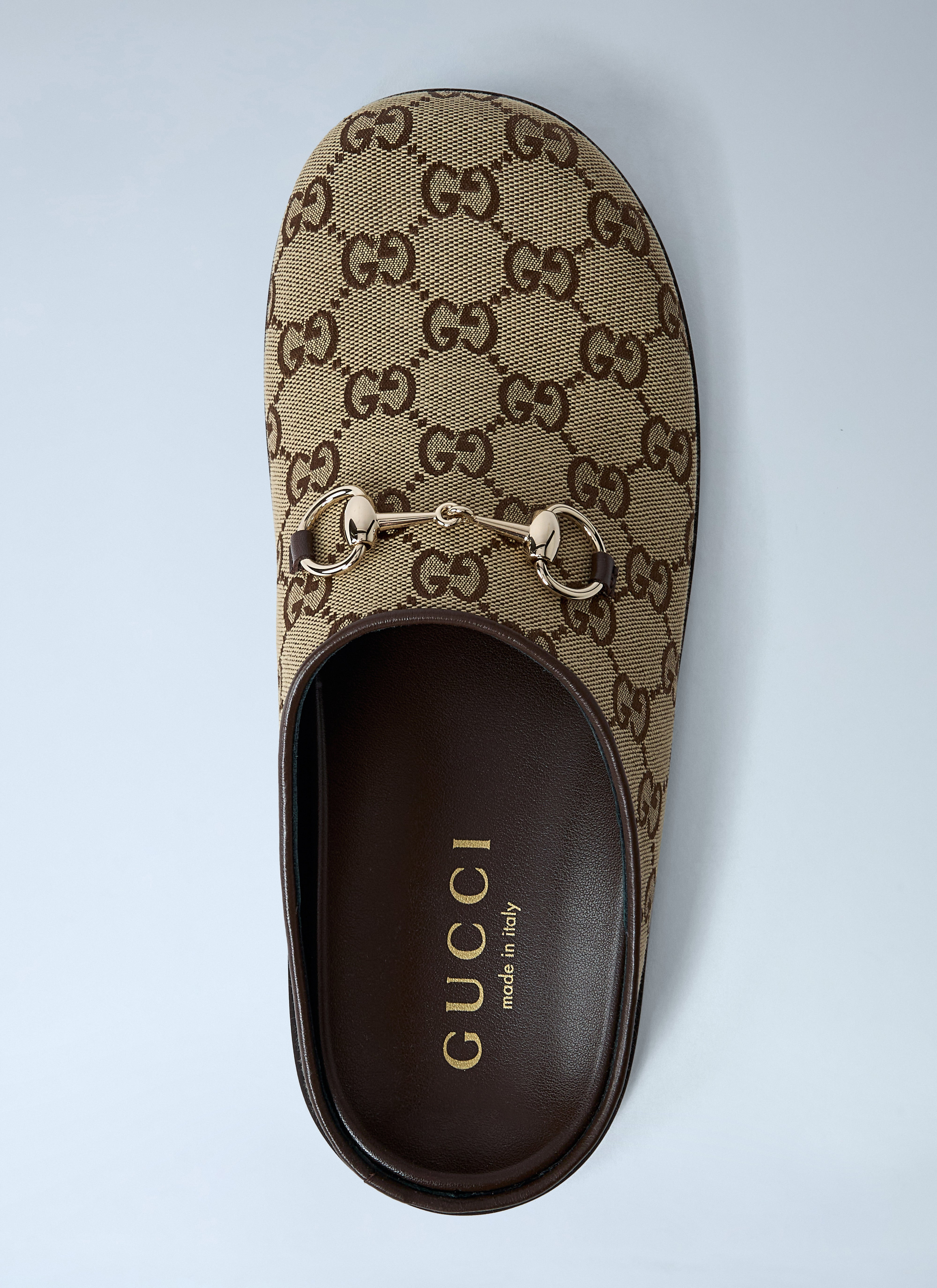 Gucci Women Canvas Gg Mules - 6
