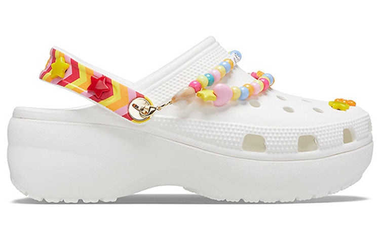(WMNS) Crocs Breathable White Sandals 206984-94S - 2