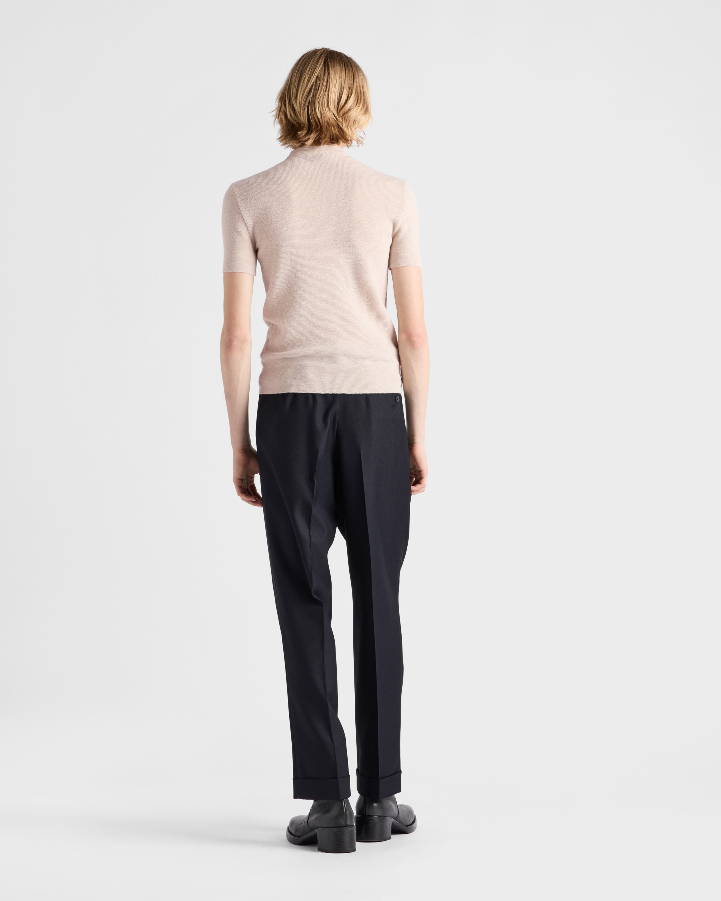 Wool crew-neck sweater - 5