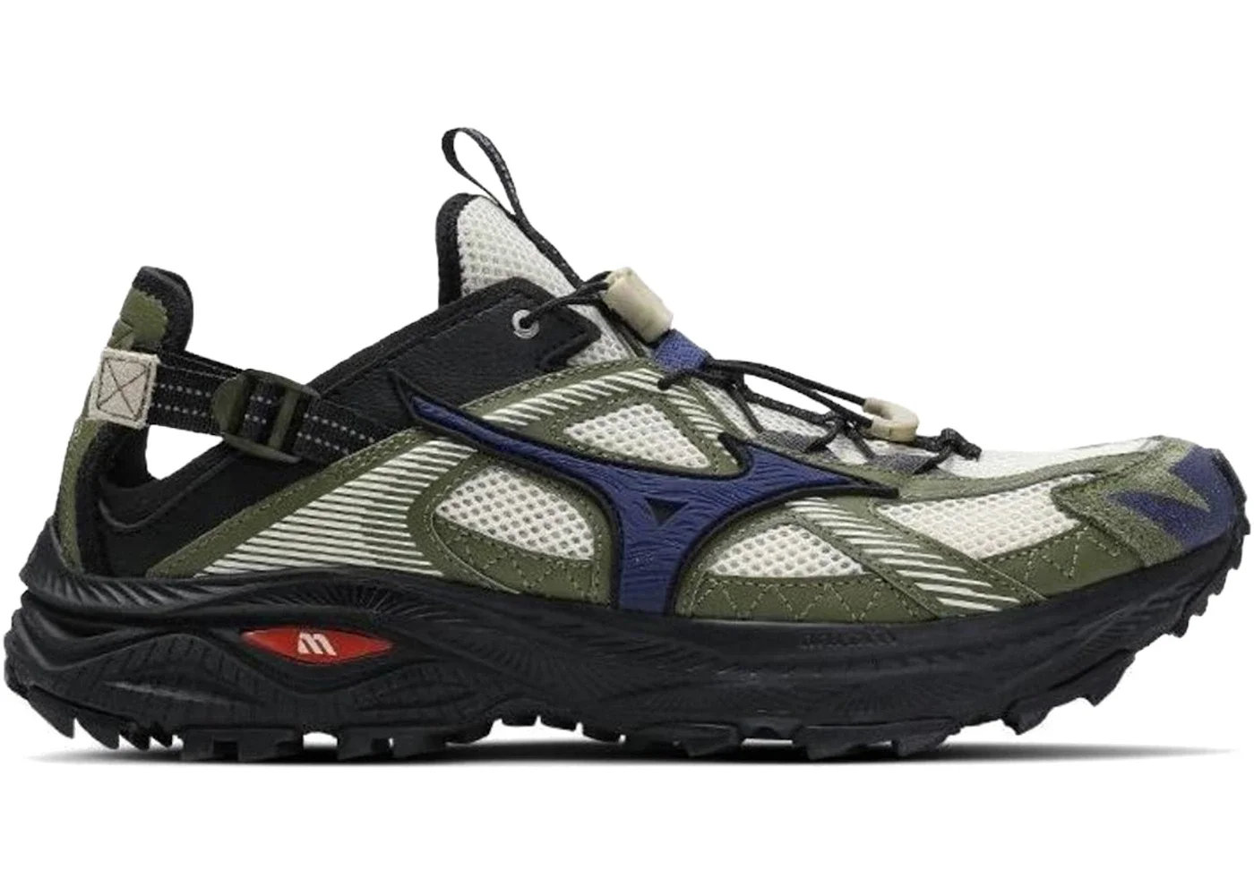 Mizuno Racer Trail SE Olive Black Blue - 1
