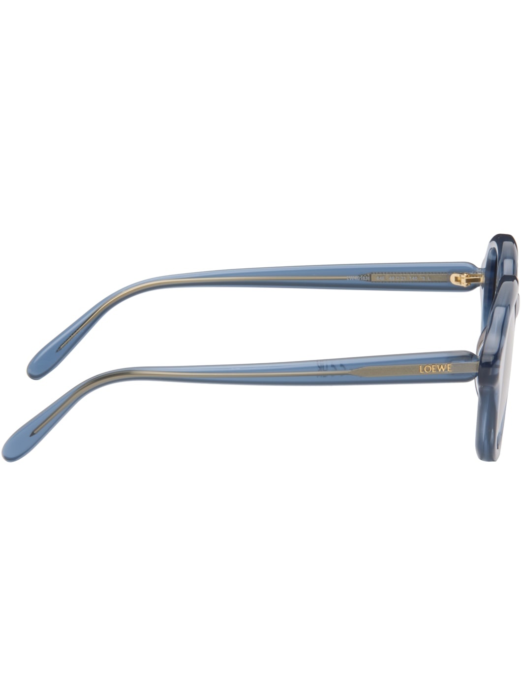 Blue Alpha Slim Sunglasses - 2