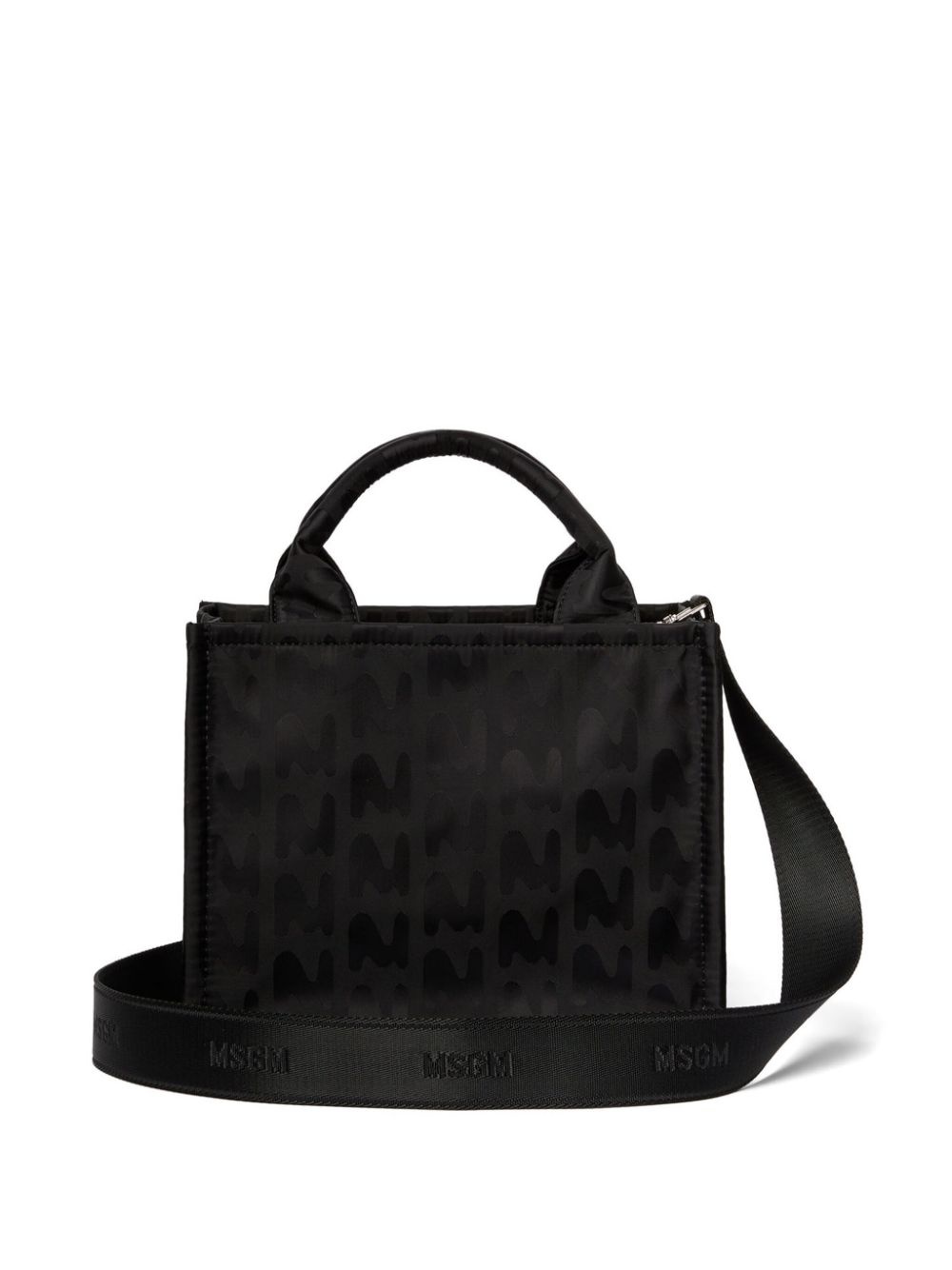 logo-jacquard tote bag - 3