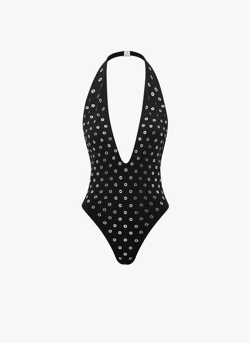 EYELET SWIMSUIT IN JERSEY 1