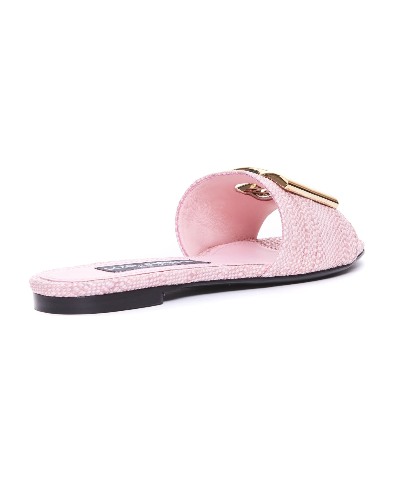 Pink Fabric Slippers - 2