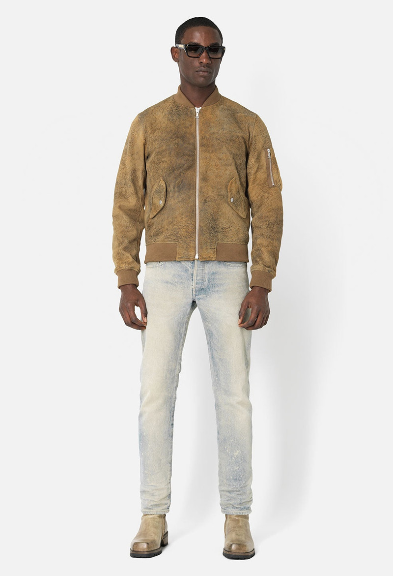 John Elliott LEATHER BOGOTA BOMBER outlook