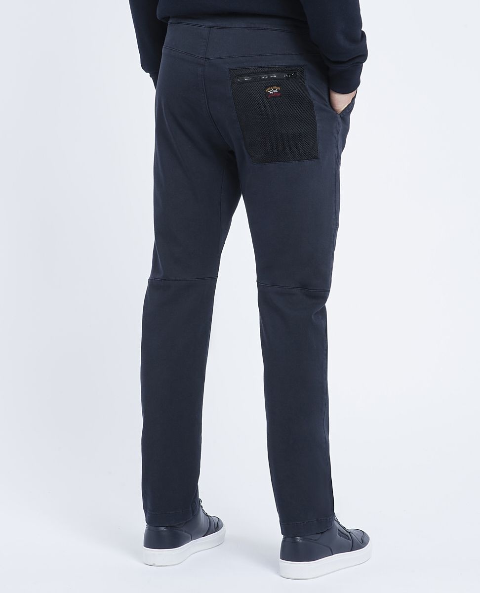Cotton and nylon trousers with drawstring - 4