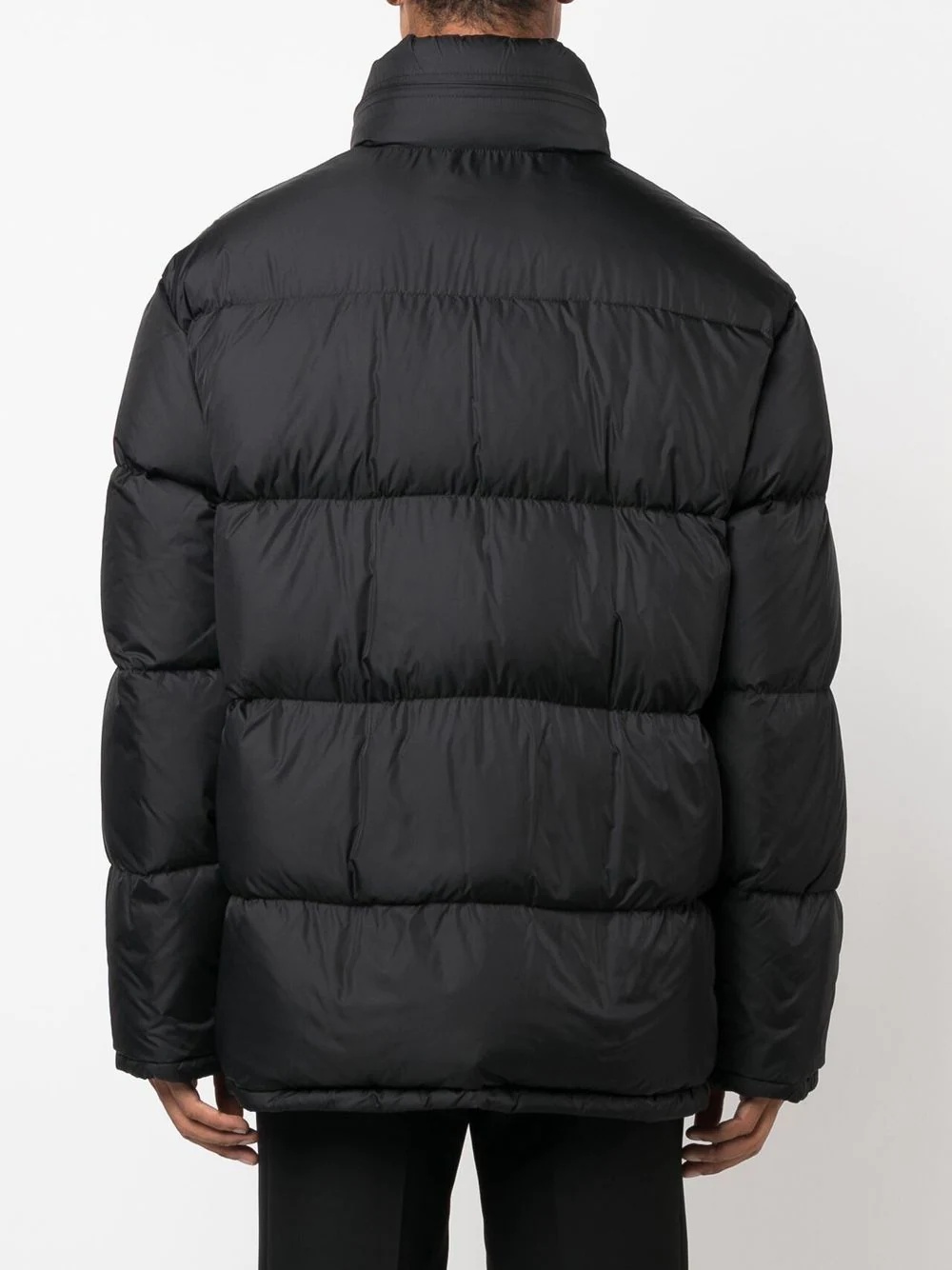 high-neck puffer-coat - 4