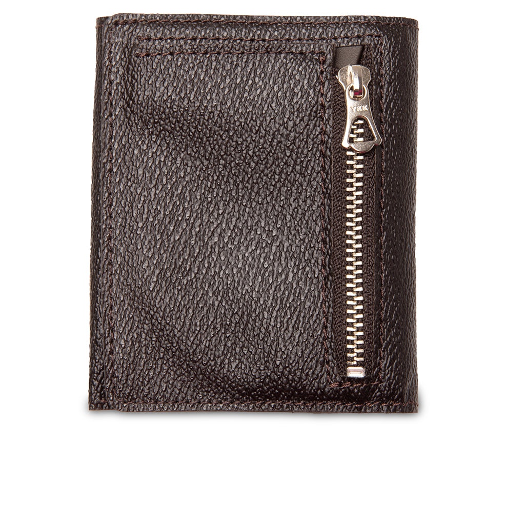 COATED WALLET - BROWN - 2