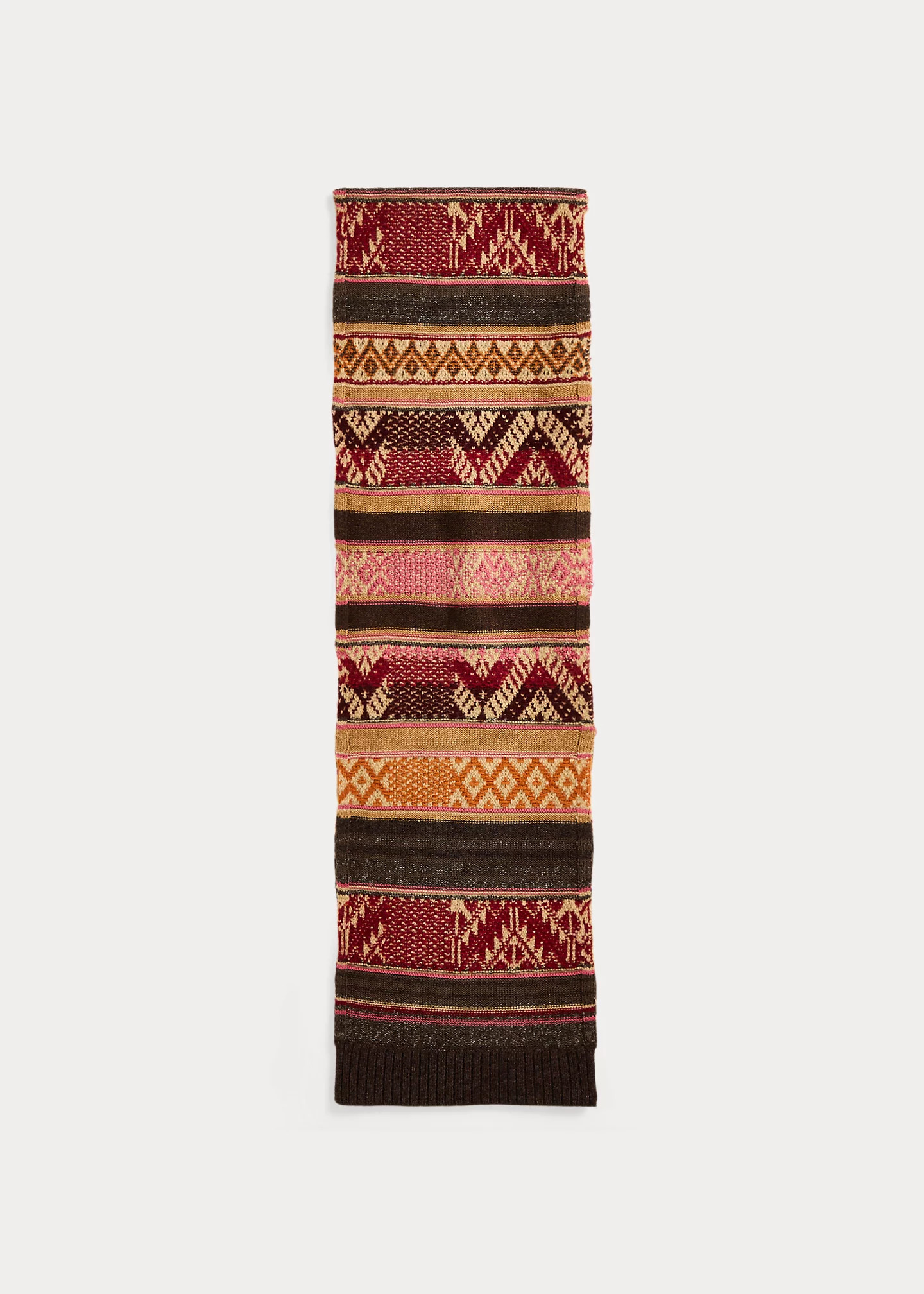 Jacquard-Knit Wool-Blend Scarf - 3