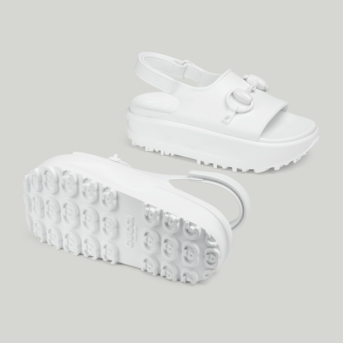 Women's Horsebit flatform sandal - 5