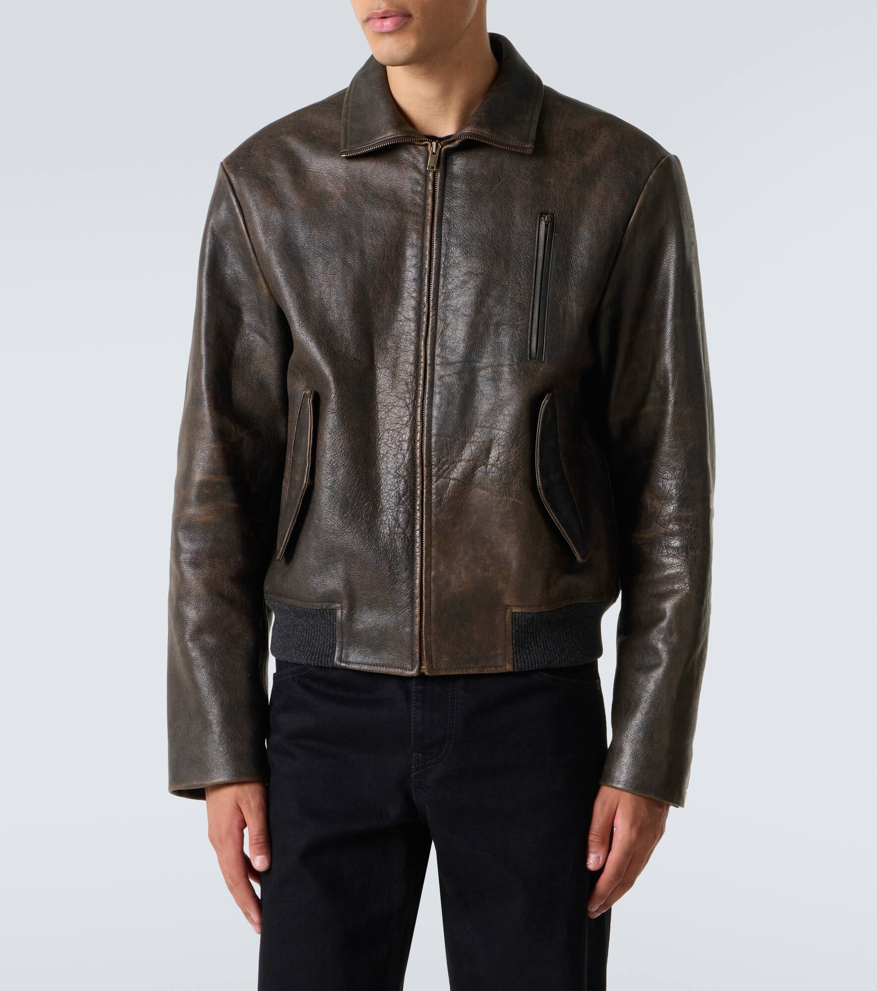 Akia leather jacket - 3