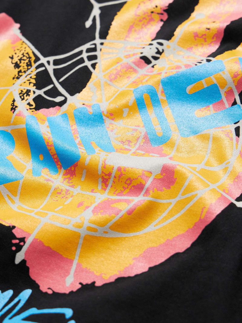 Equiptment Mind Hand Printed Cotton-Jersey T-Shirt 4