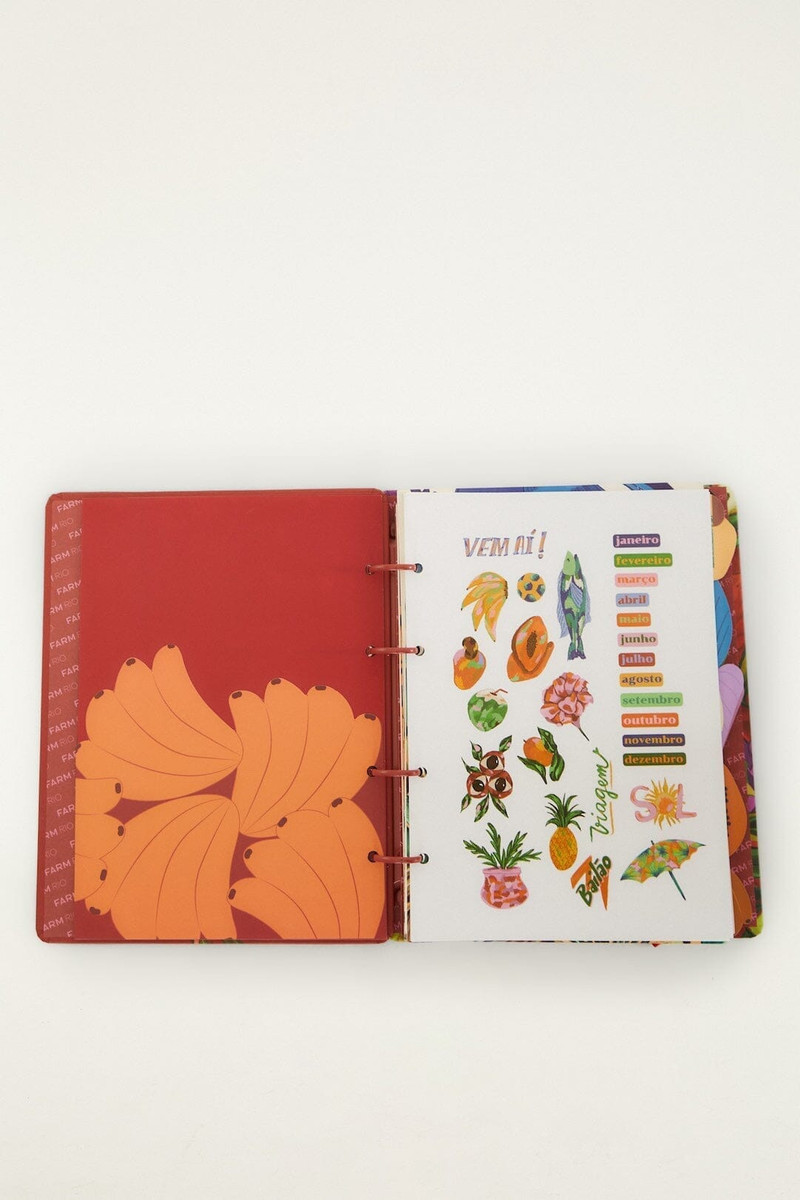 FARM RIO Tropical Garden Binder Notebook outlook