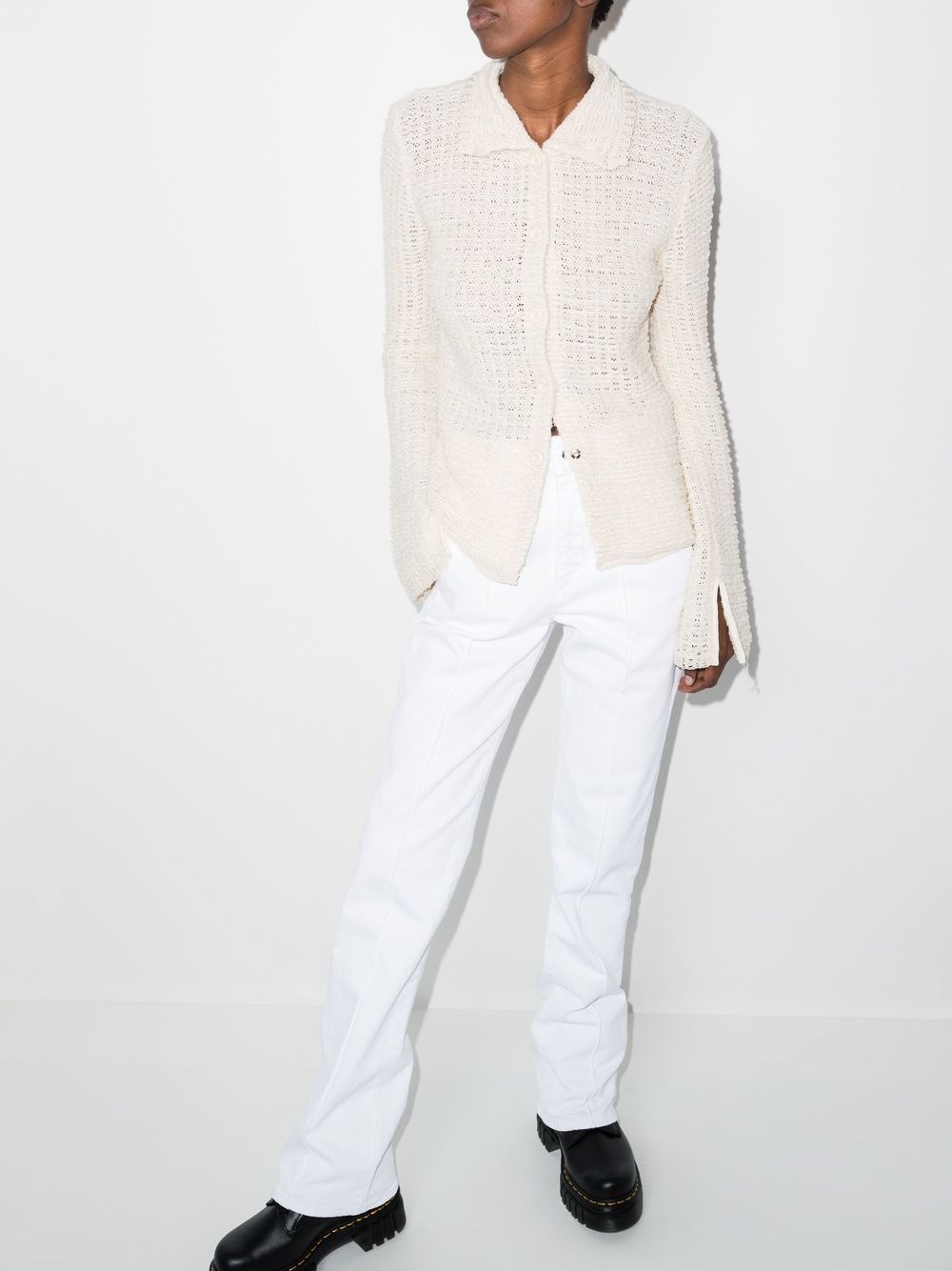 straight-leg denim jeans - 4