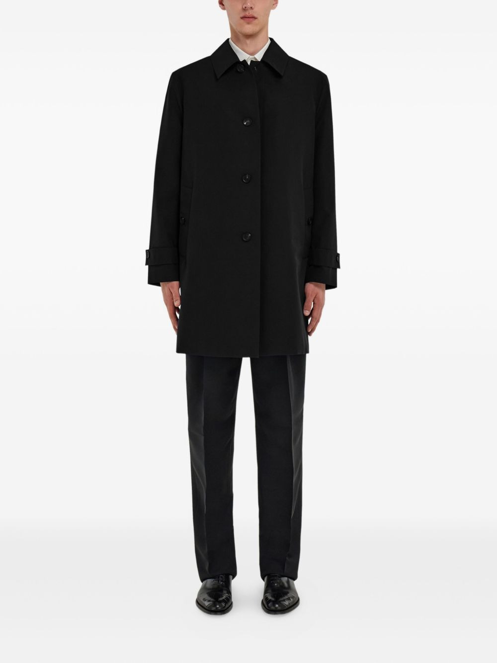 tailored straight-leg trousers - 2