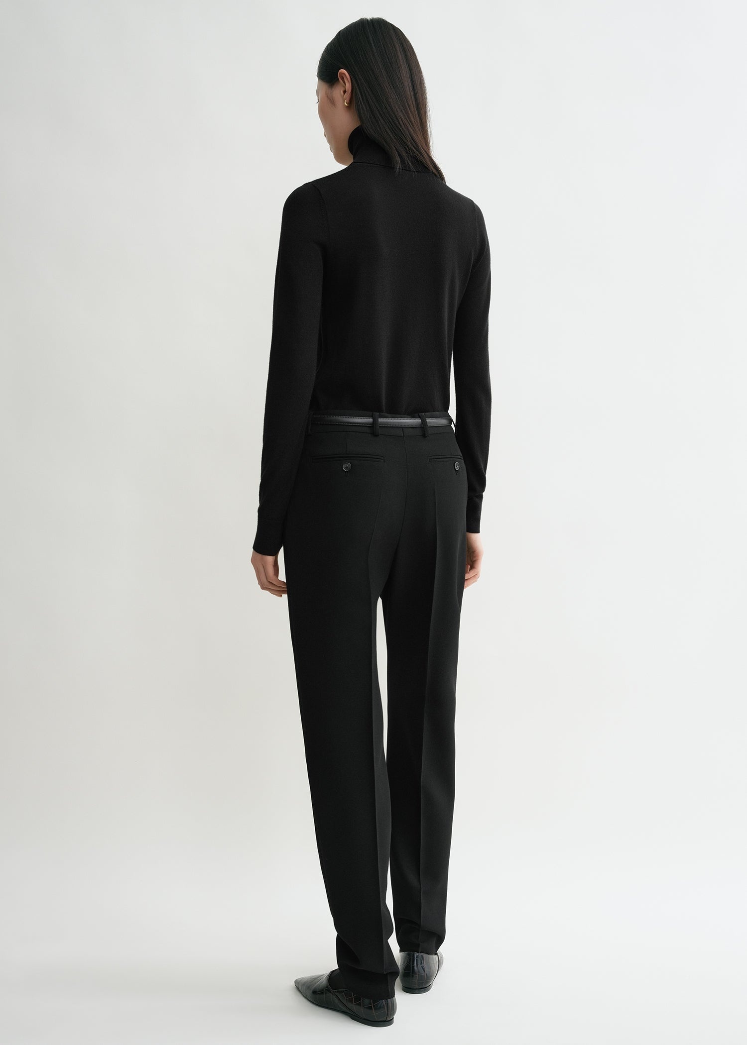 Fine turtleneck black - 4