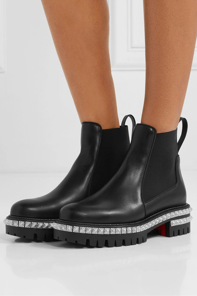 Christian Louboutin By The River 50mm studded leather Chelsea boots outlook