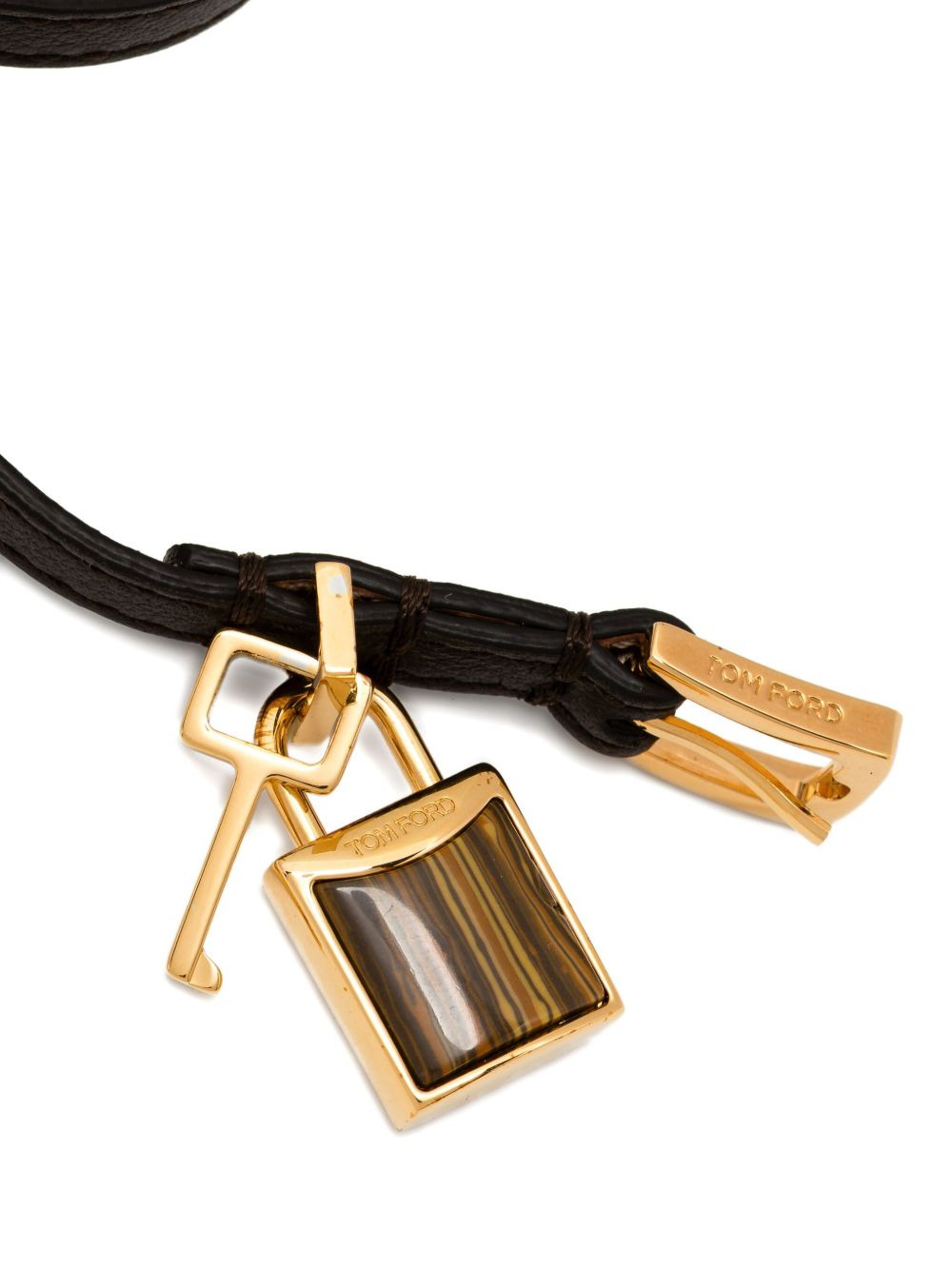 lock pendant bracelet - 3
