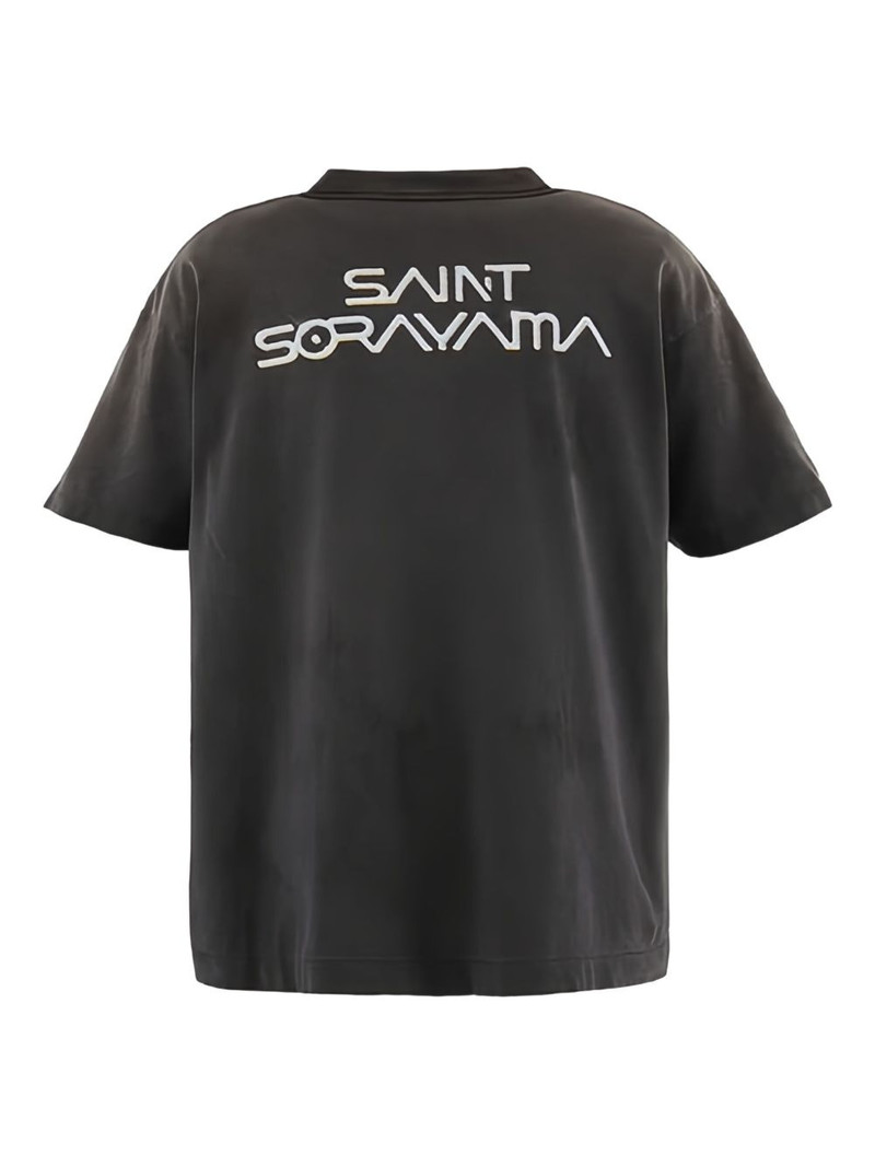 SAINT M×××××× sorayama print t-shirt outlook