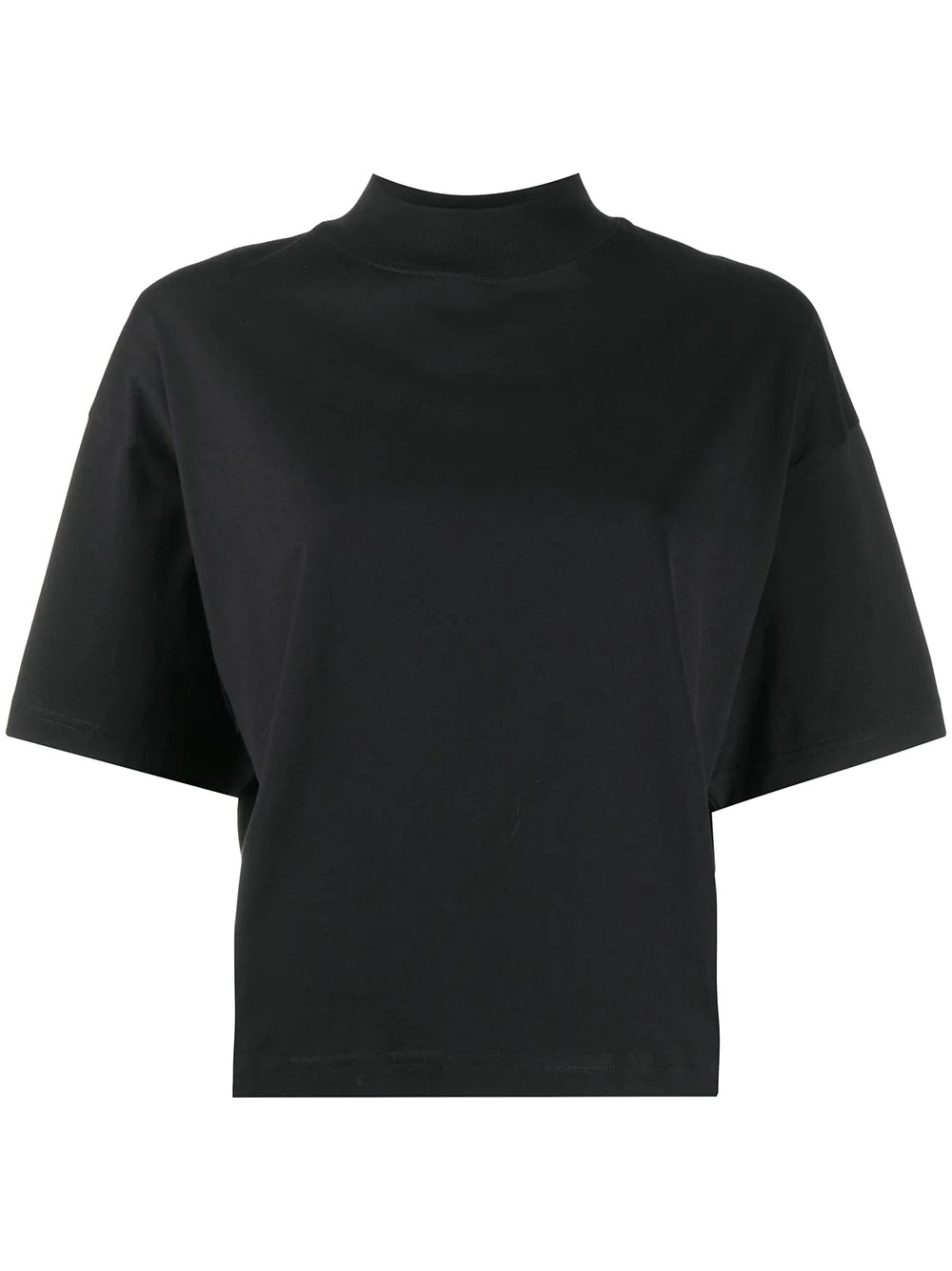 mock neck T-shirt - 1