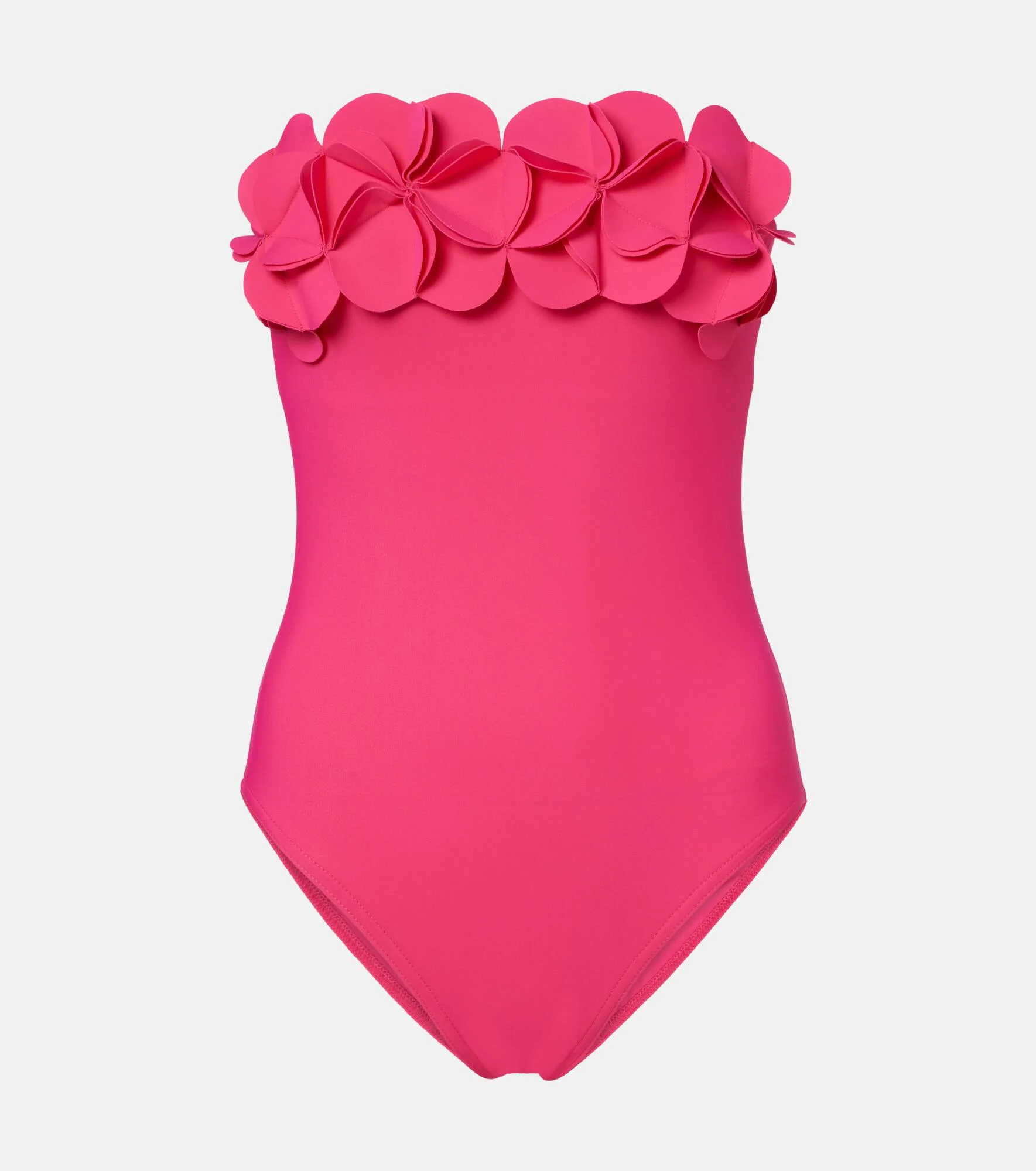 Tess floral-appliqué swimsuit - 1