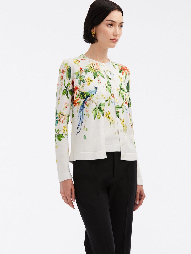 FLORA & FAUNA PRINTED CARDIGAN 3