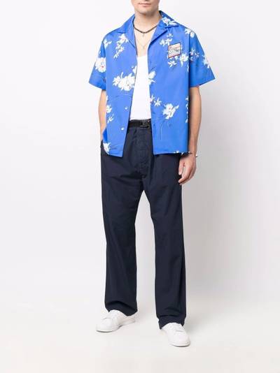 N°21 floral-print short-sleeved shirt outlook