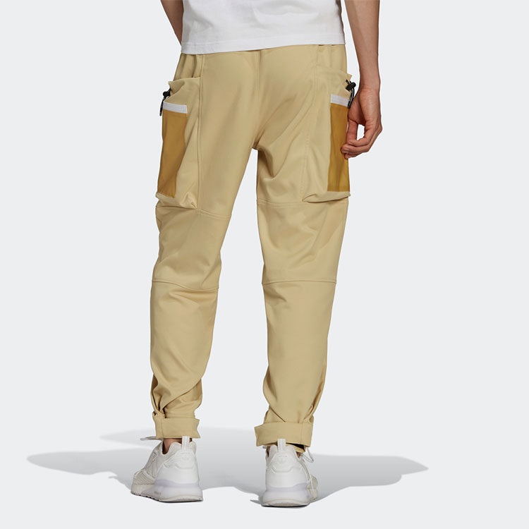 adidas originals G Outd Cargo P Contrasting Colors Pocket Loose Cargo Sweatpants H09350 - 4