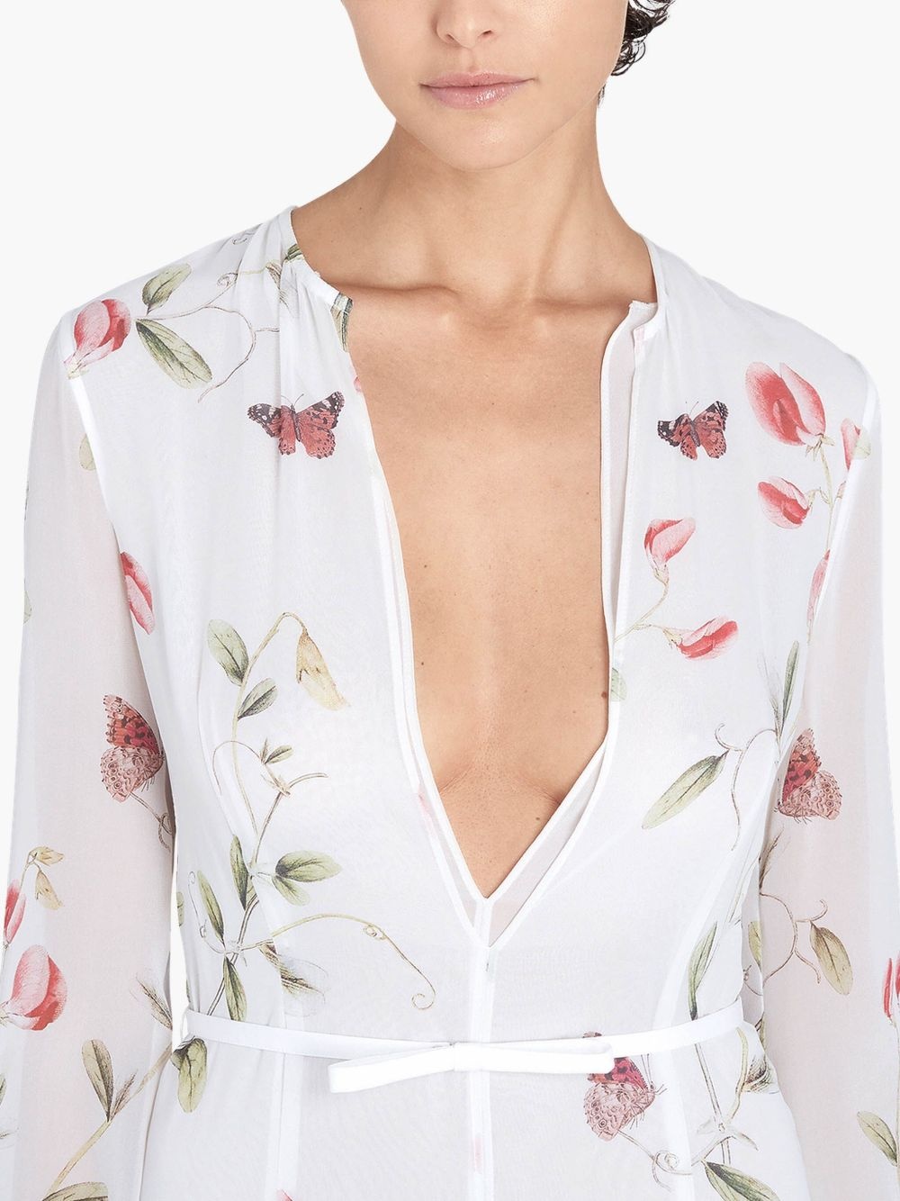 printed gown - 6