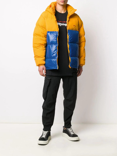 adidas two-tone padded coat outlook