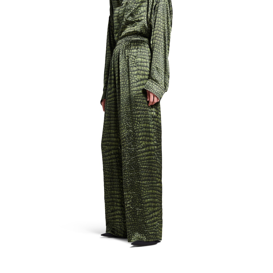 Women's Pyjama Pants in Green - 5