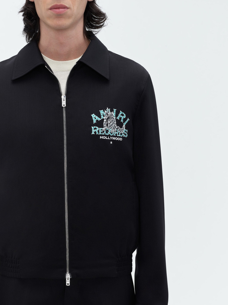 CRYSTAL EMBELLISHED WOLF BLOUSON 5