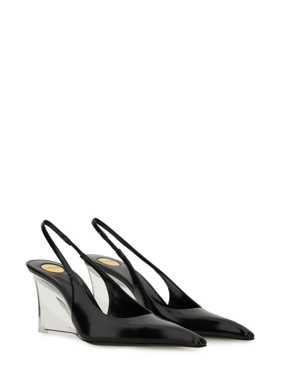 LEATHER "MILLER" WEDGES - 2