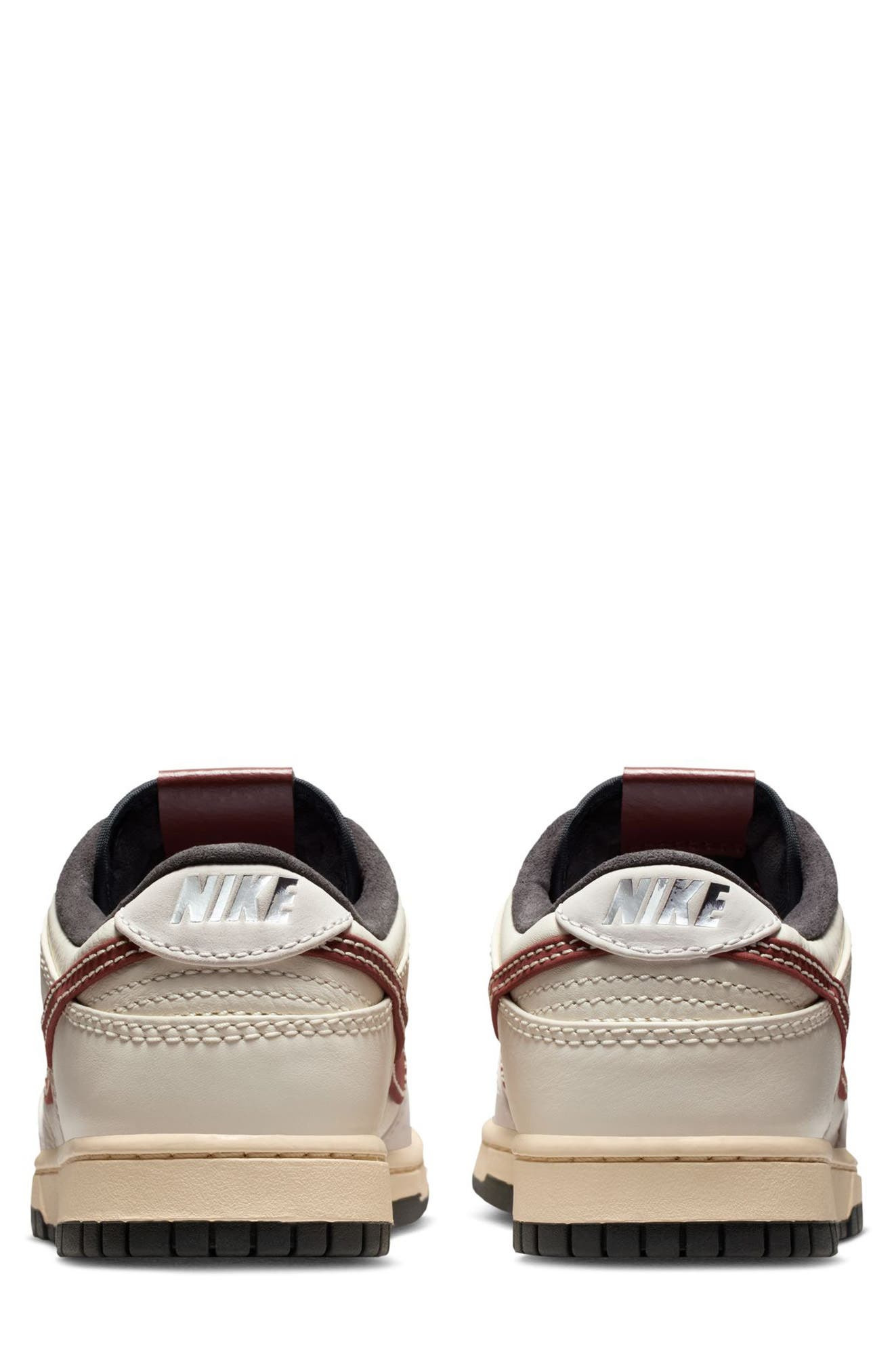 Nike Dunk Low Retro Basketball Sneaker in 202 Dkpony/sftprl at Nordstrom - 5