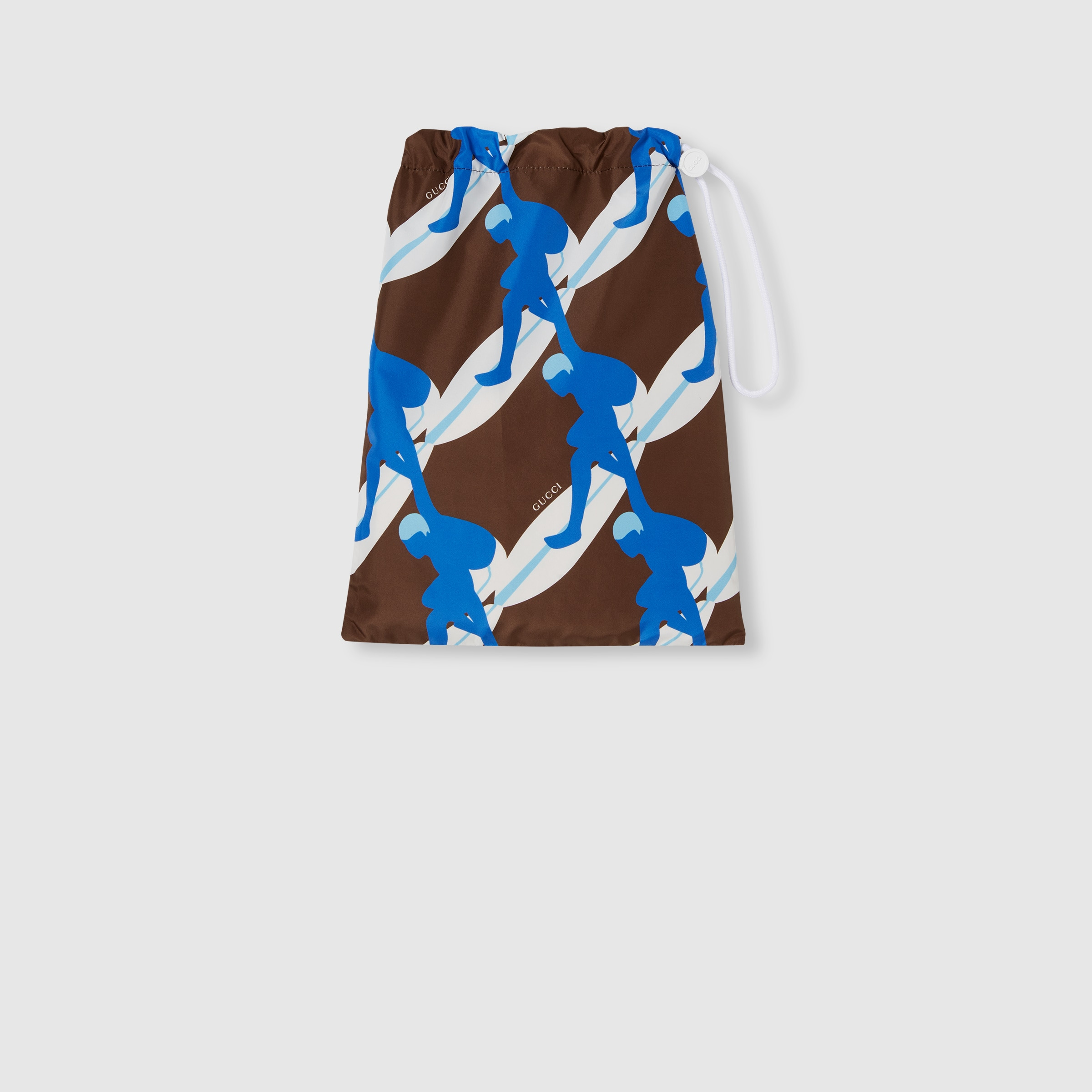 Printed technical poplin swim short - 7