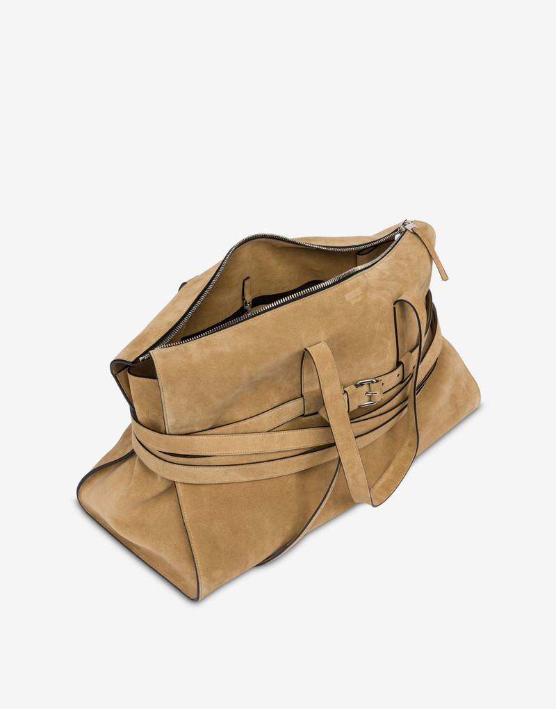 Moschino MOSCHINO TIE ME BOSTON BAG outlook
