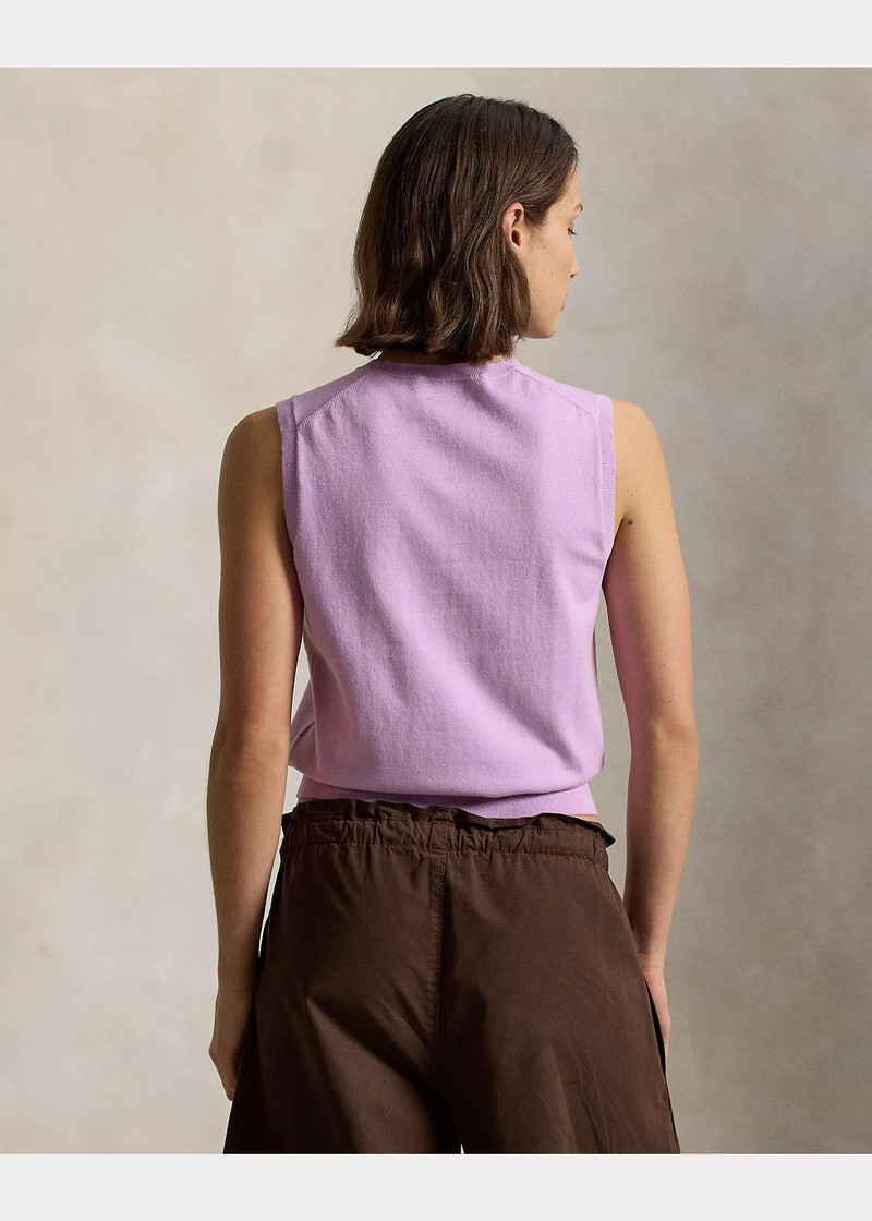 Sleeveless Crewneck Sweater 4