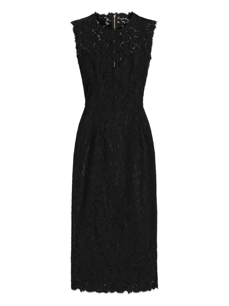 lace sleeveless midi dress 1